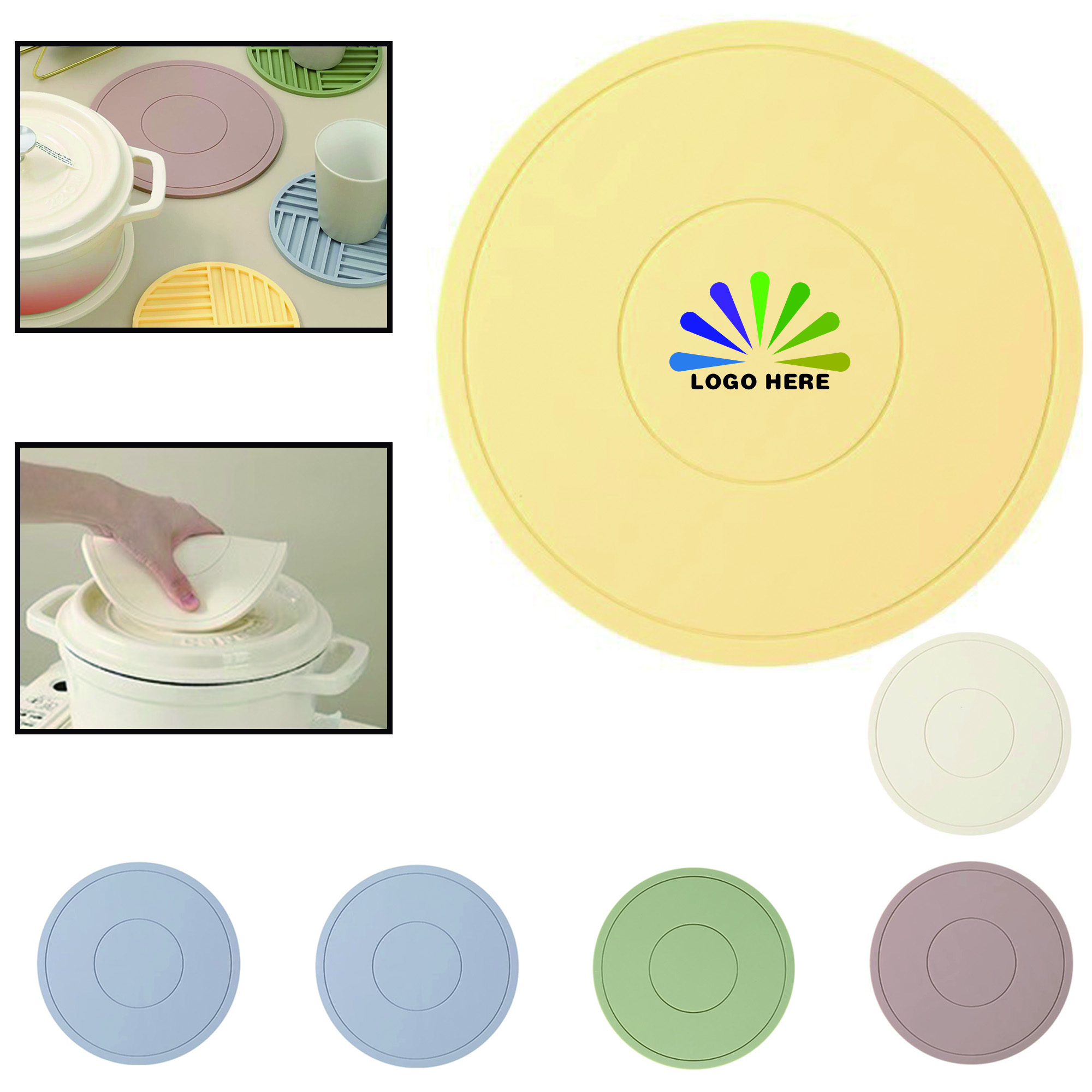Silicone Heat Insulation Placemat Full Color 2