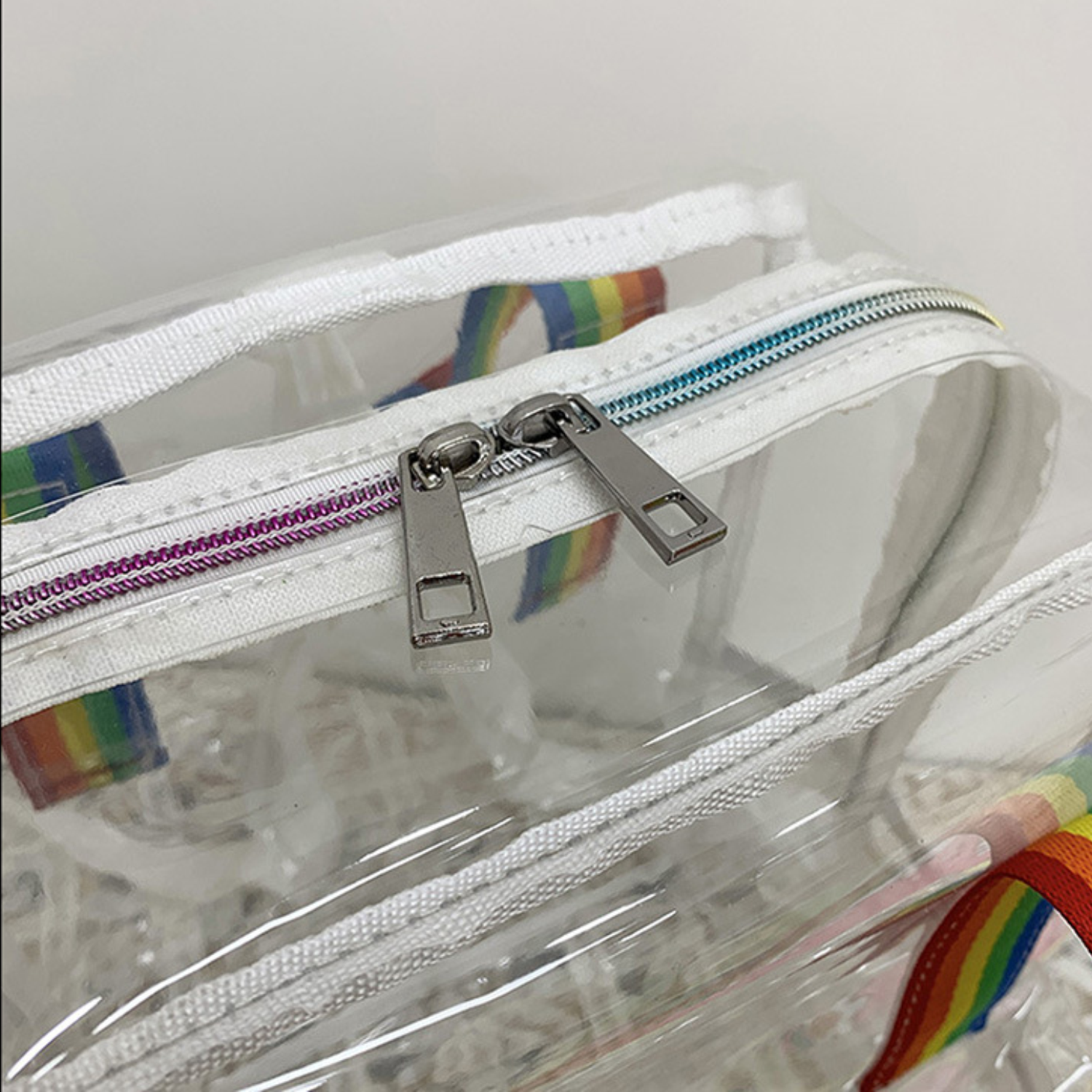 PVC Waterproof Clear Backpack 4