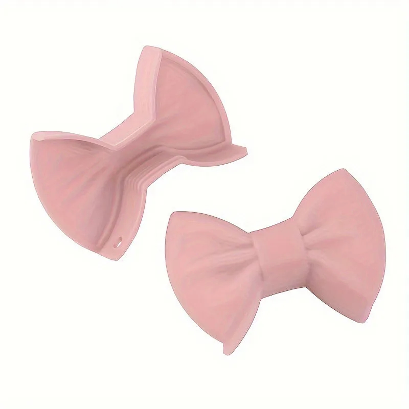 Heat Resistant Silicone Bowknot Finger Clip 5