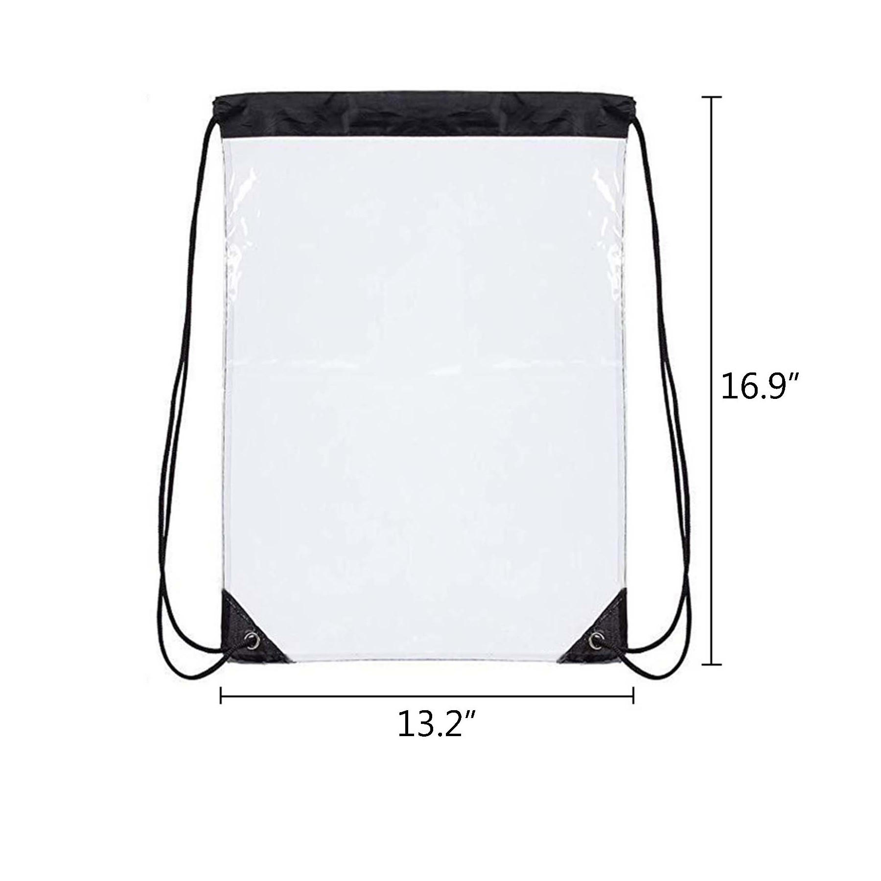 Clear Drawstring Bag 3