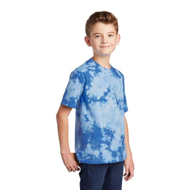Port & Company Youth Crystal Tie-Dye Tee 30