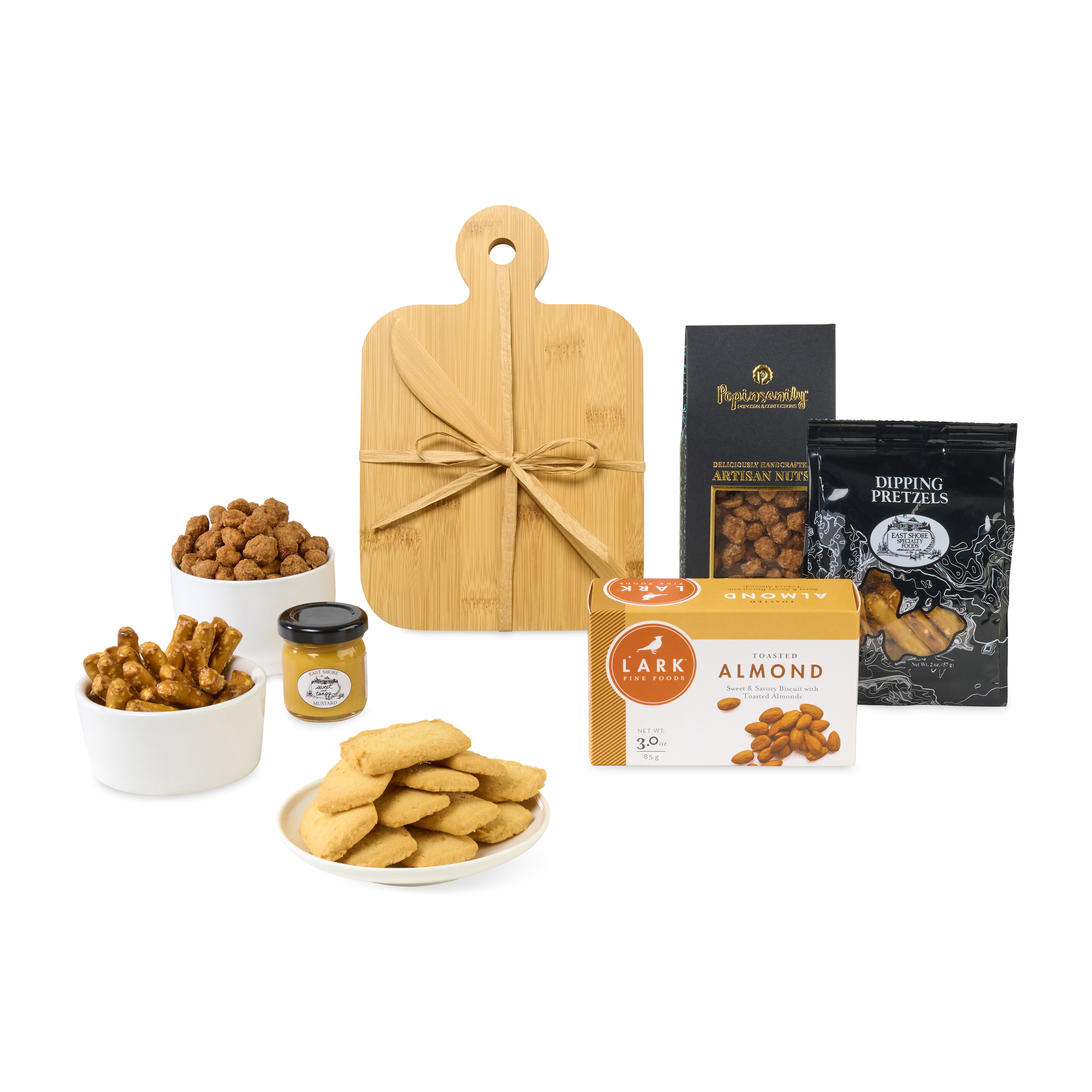 Bamboo Cheese Board & Bites Gift Set 1