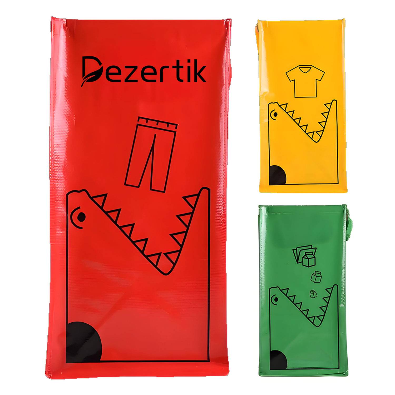 PP Woven Garbage Sorting Bag Set 6