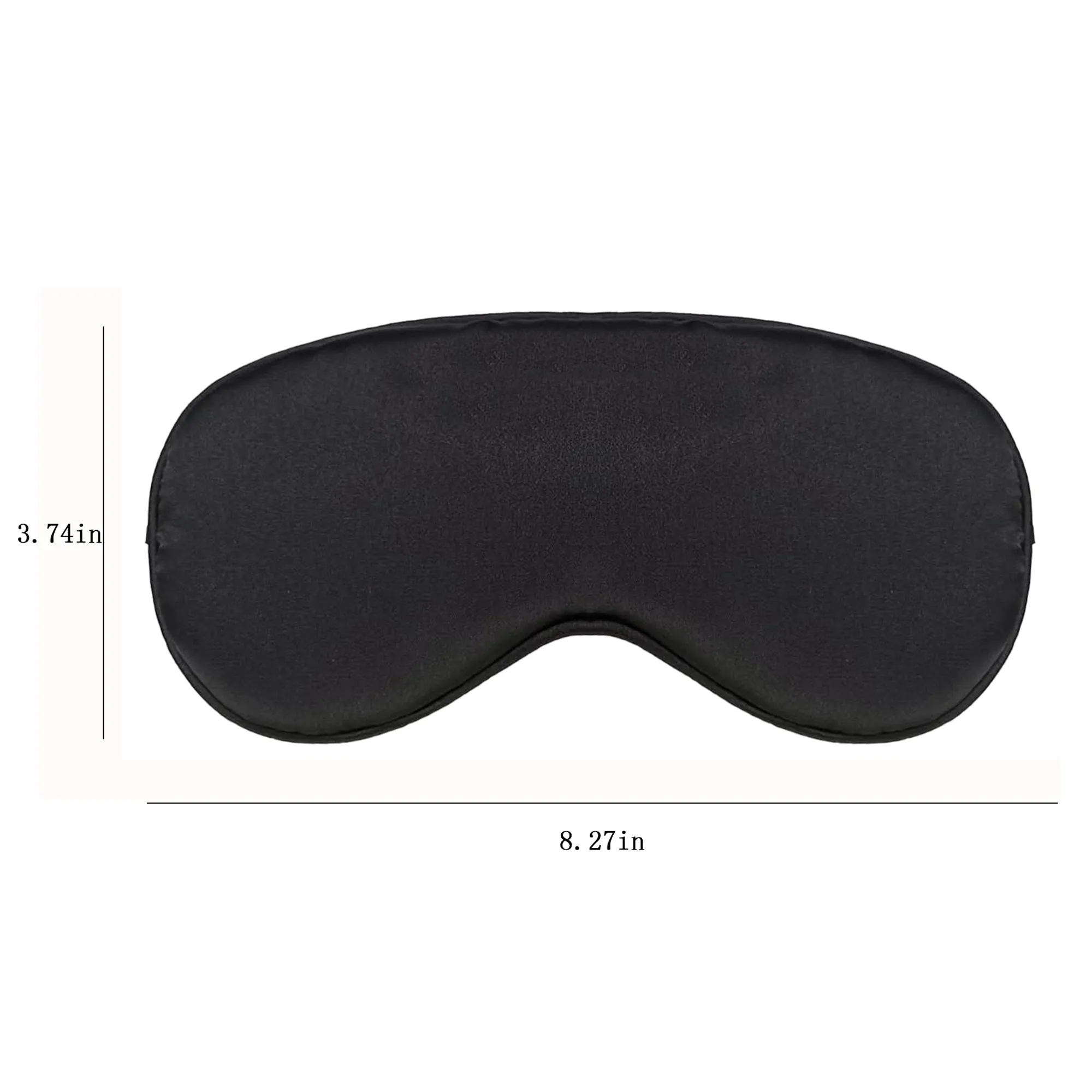 Custom Logo Printed Satin Sleep Mask 5