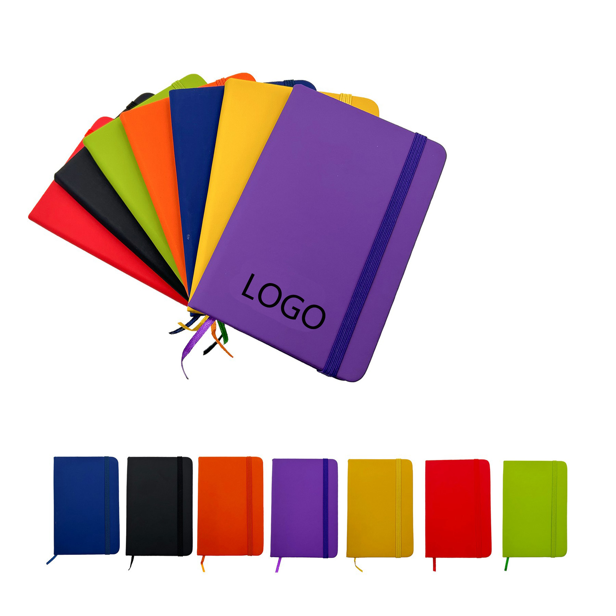A5 Elastic Business Notebook 2