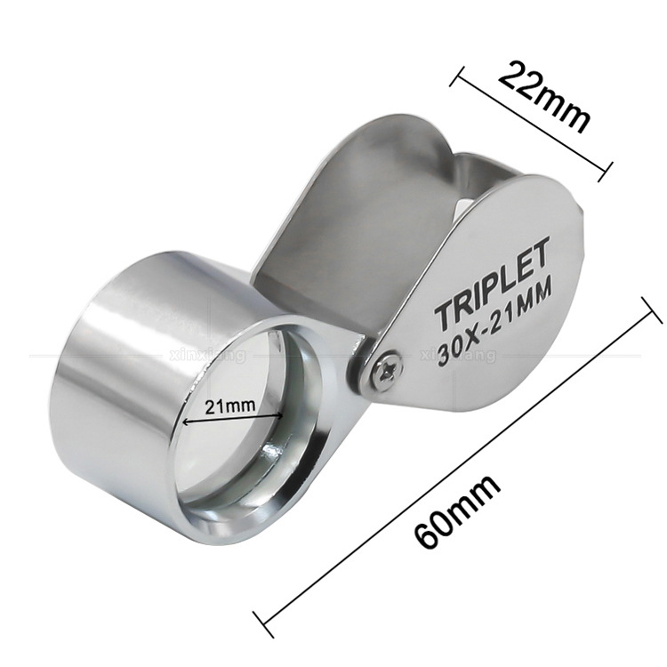 30X Mini Foldable Magnifying Glass 1