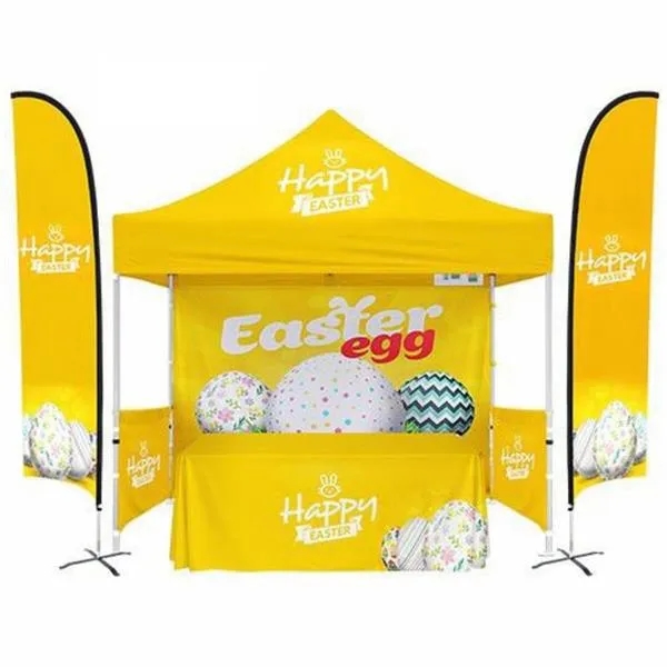 Deluxe 10' Tent Package with Custom Graphics 5