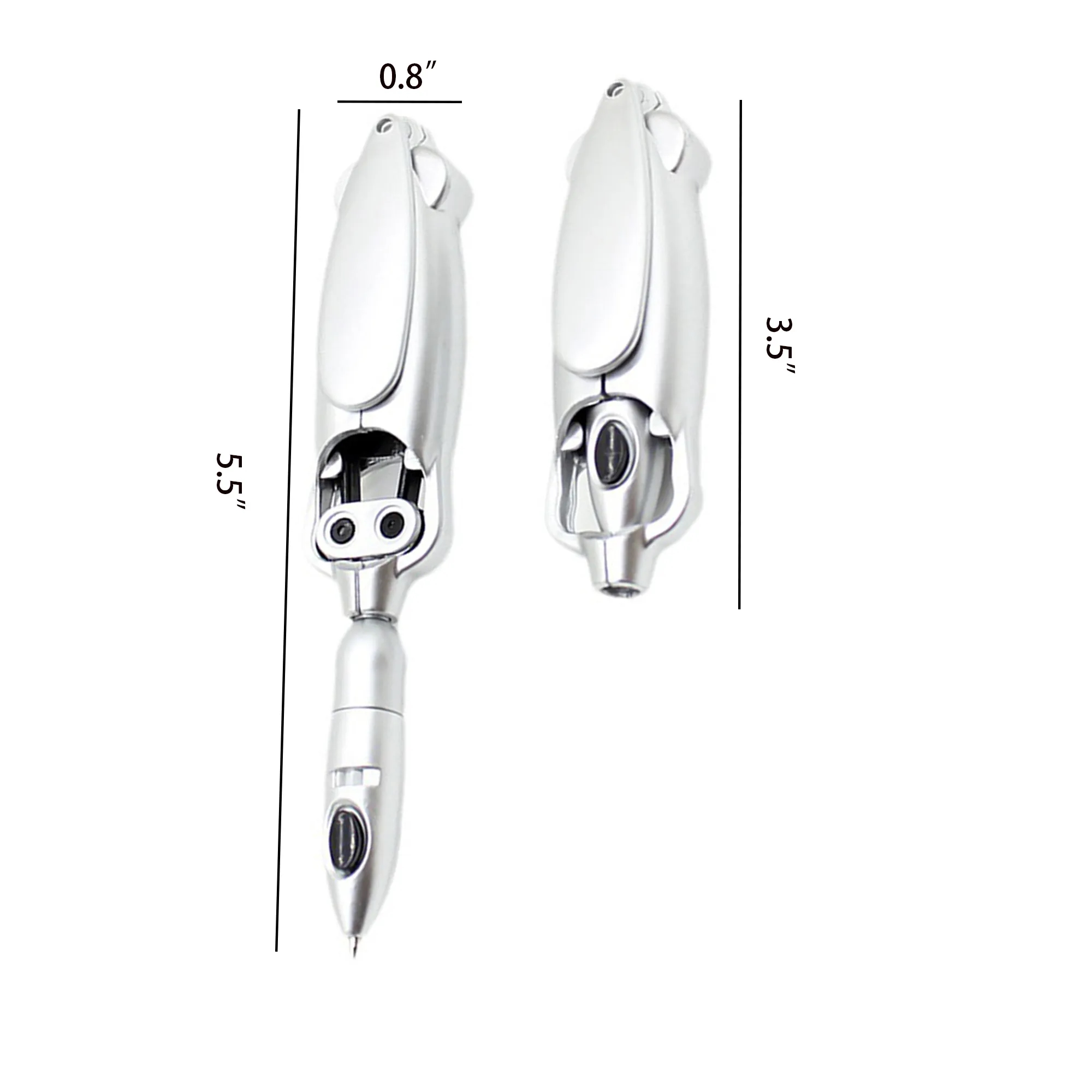 Variable Squid Shape Black Ballpoint Pen 2