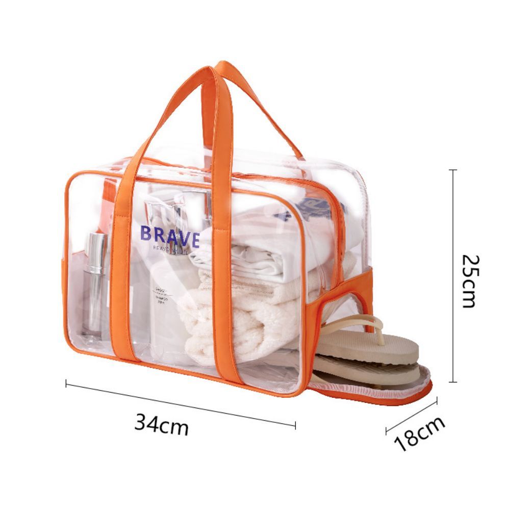 Wash Bag with Shoe Compartment 5