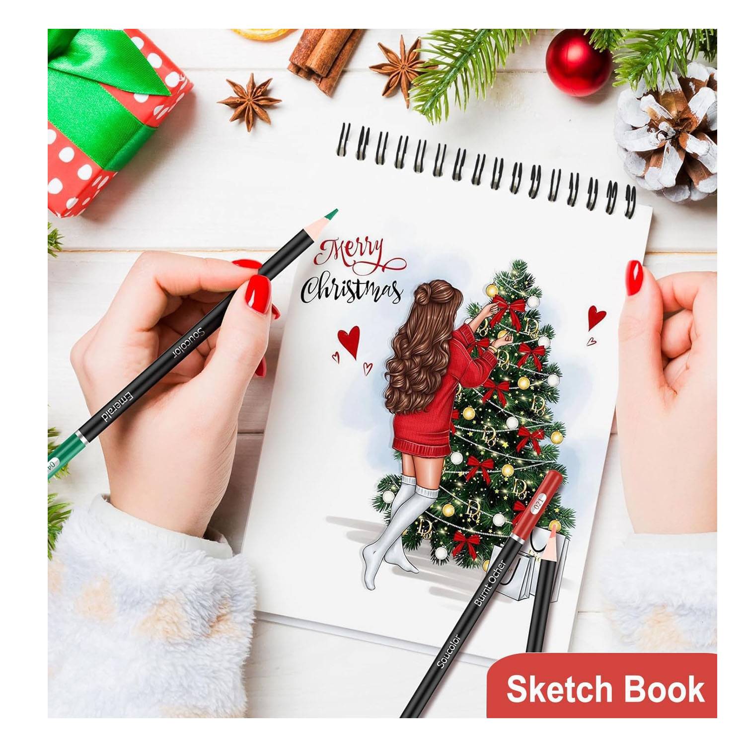 72-Color Colored Pencil Set 4