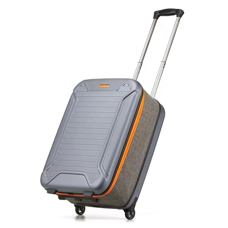 Foldable Suitcase Luggage With Wheels Rolling 5