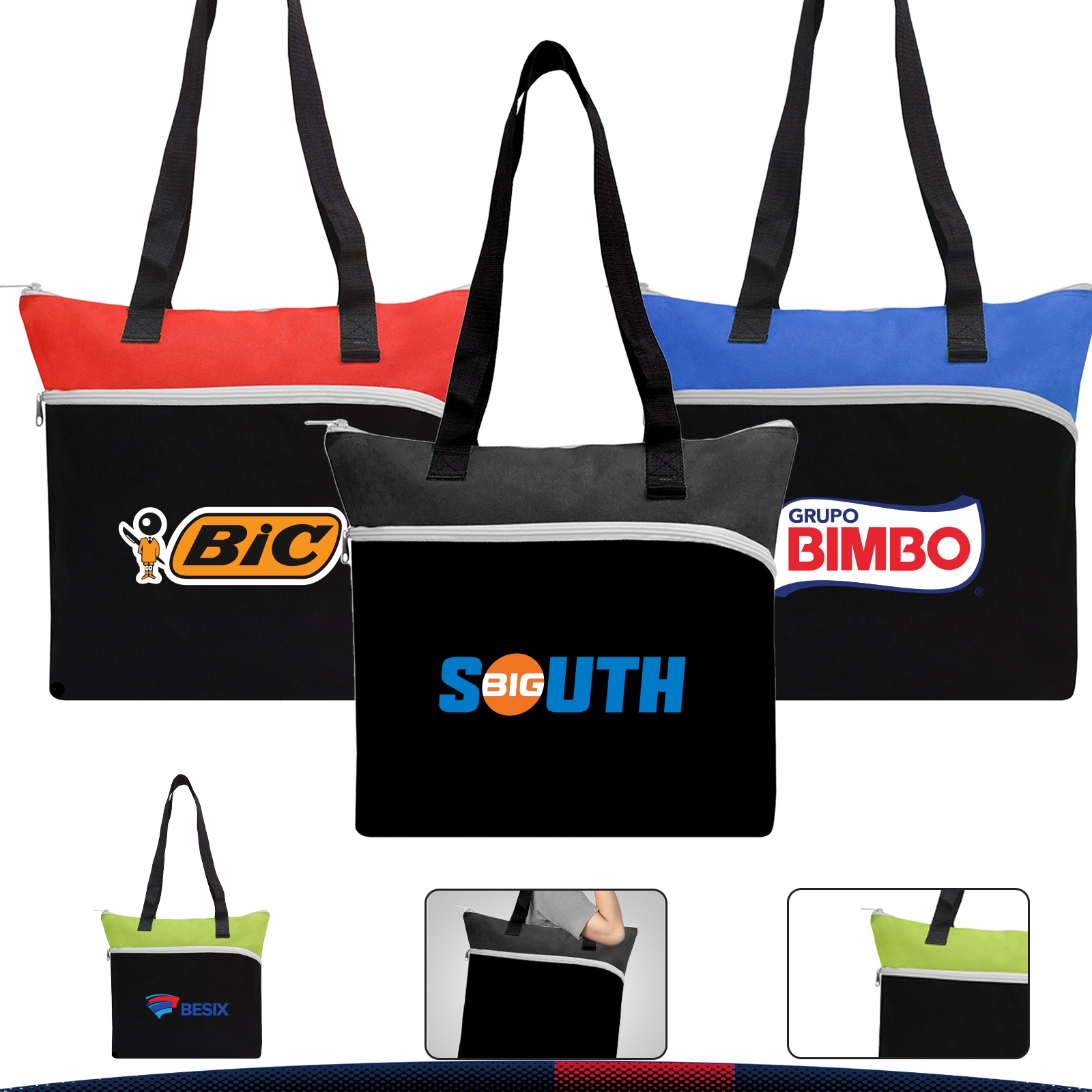 Fotam Tote Bag, custom tote bag with logo imprint 4