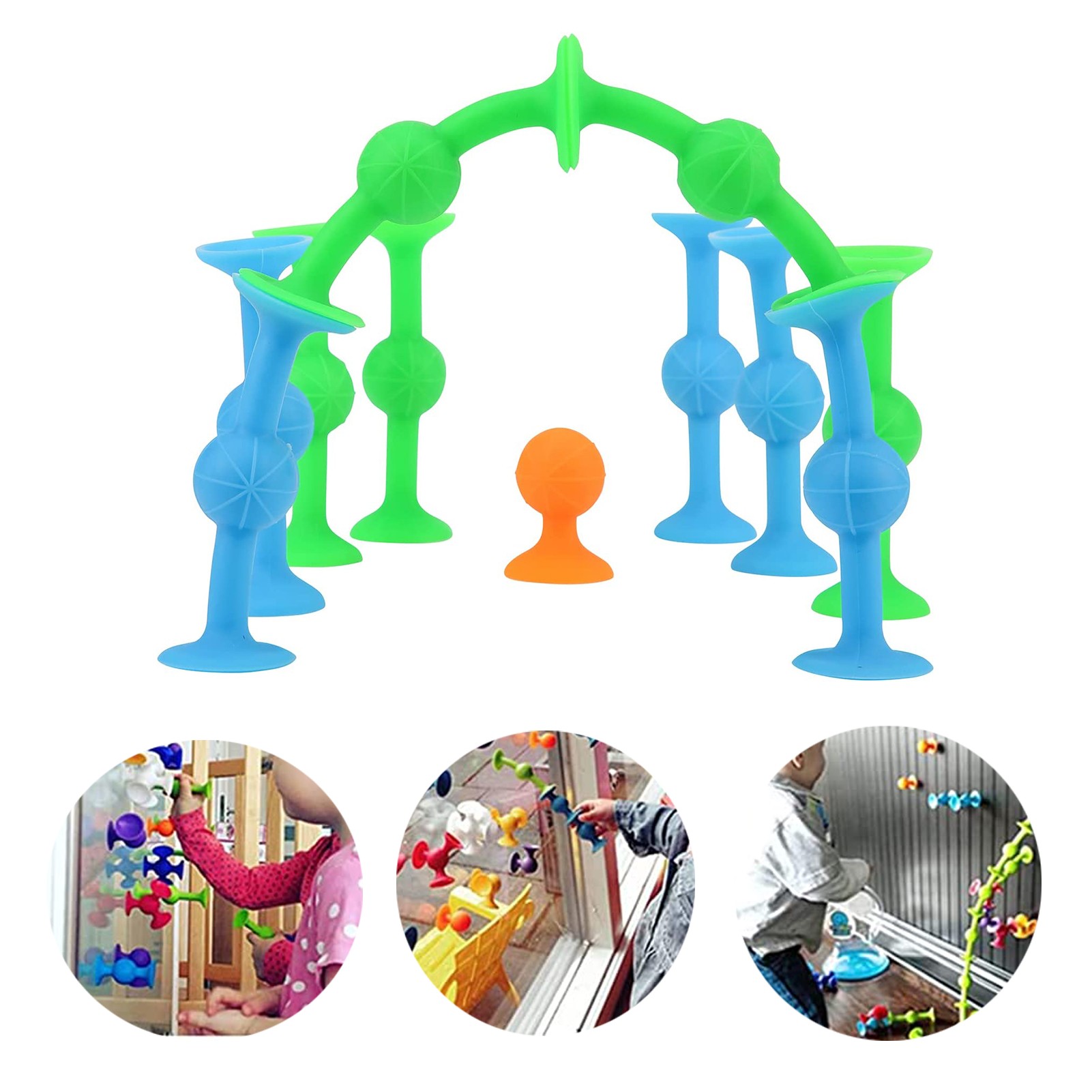 18 Pcs Silicone Suction Cup Darts 1