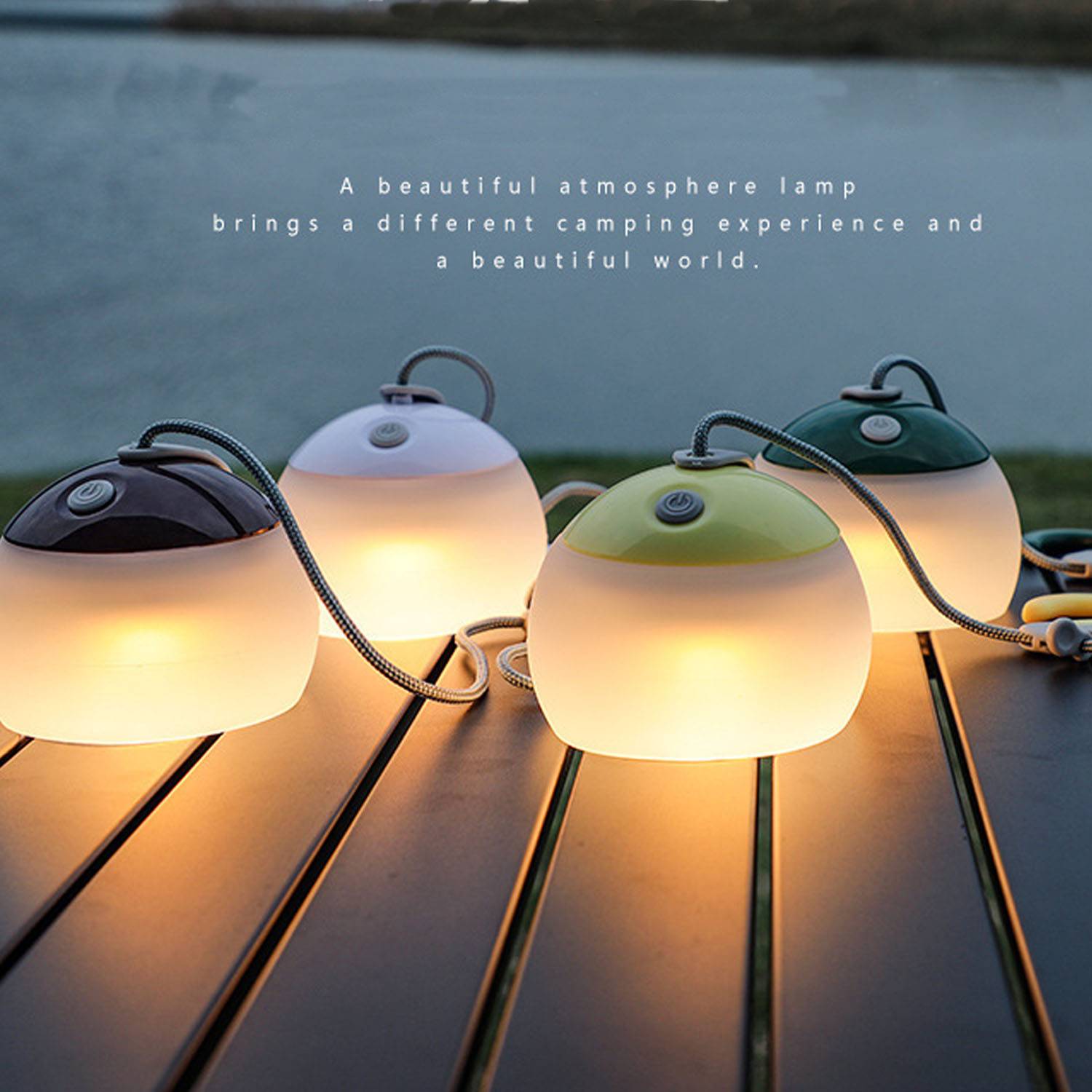 Portable Adjustable Brightness LED Camping Soft Lamp 5