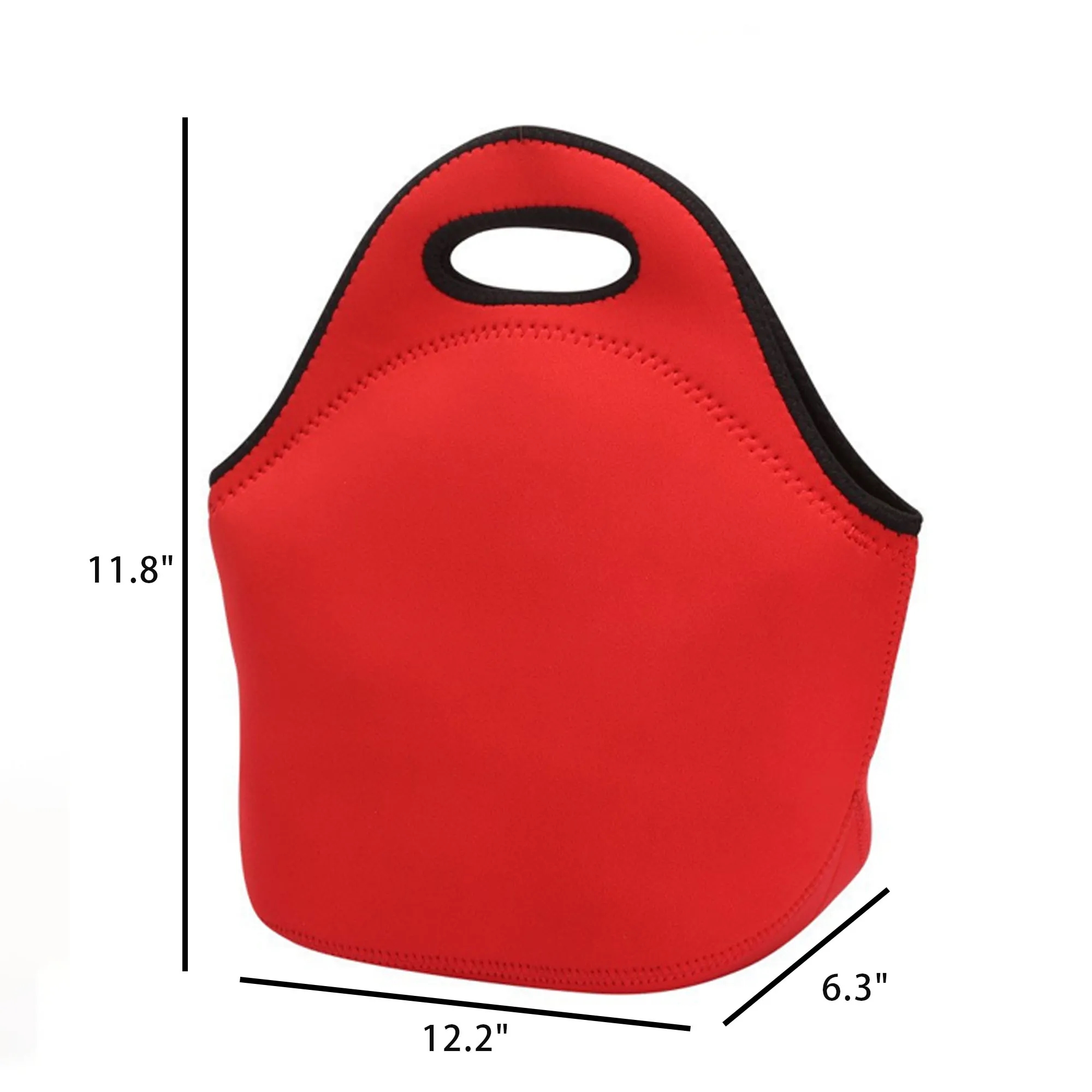 Zippered Neoprene Lunch Tote 5
