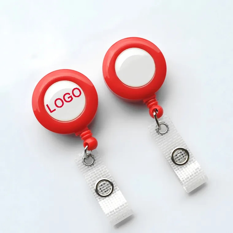 Round Retractable Badge Holders 3