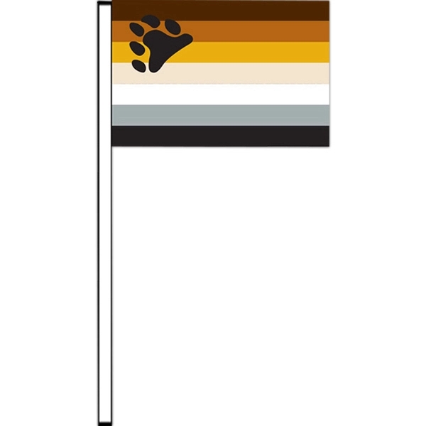 Bear Pride Antenna Flag 1