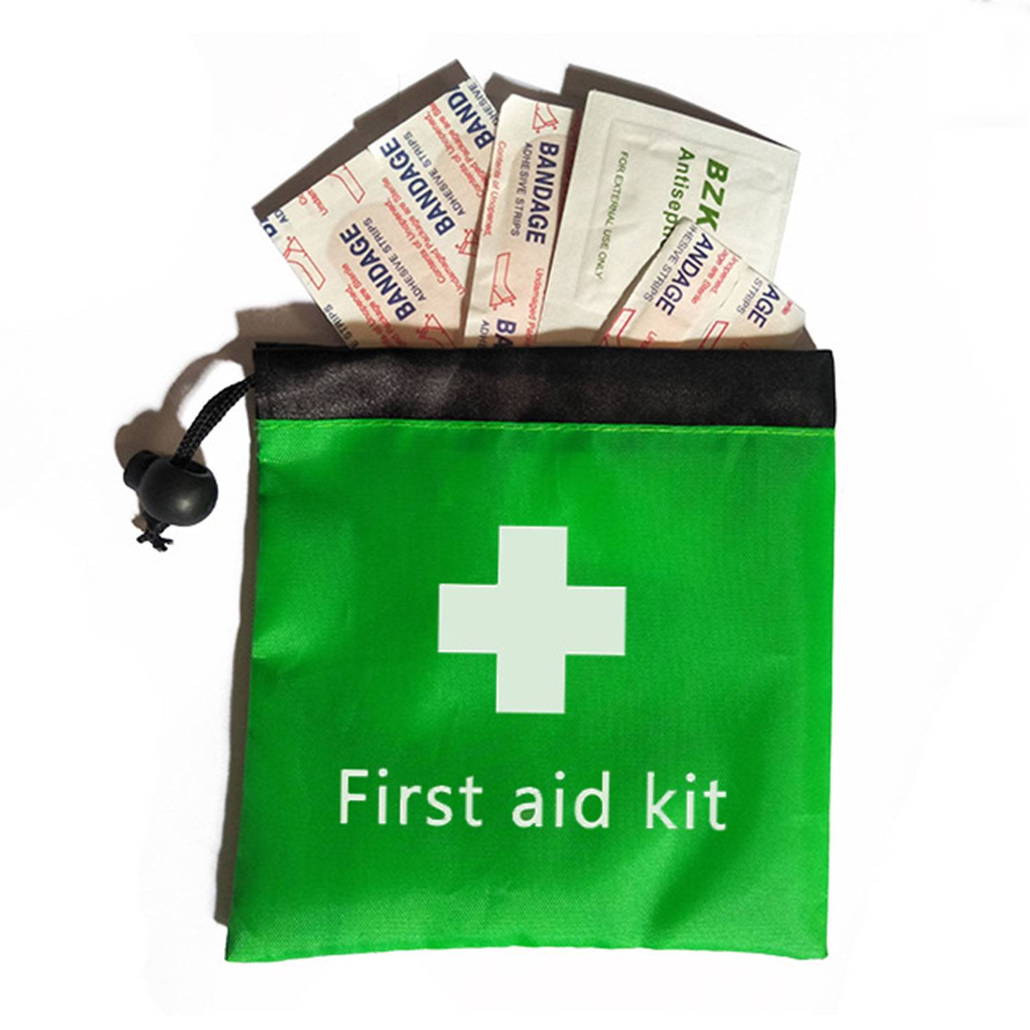 First Aid Kit Nylon Drawstring Bag Pocket 4