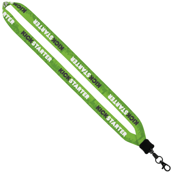 3/4" Dye-Sublimated Lanyard with Plastic Clamshell & Plastic O-Ring 21