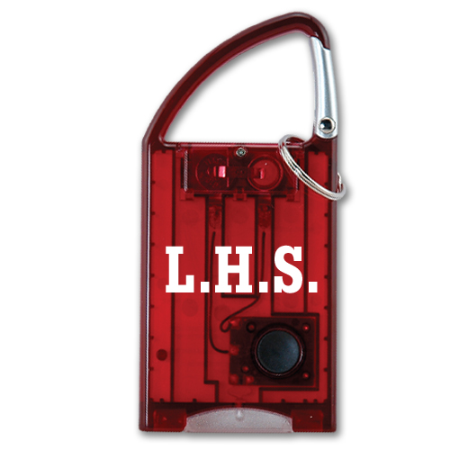 Carabiner Snap-In Photo Flashlight Keytag 1