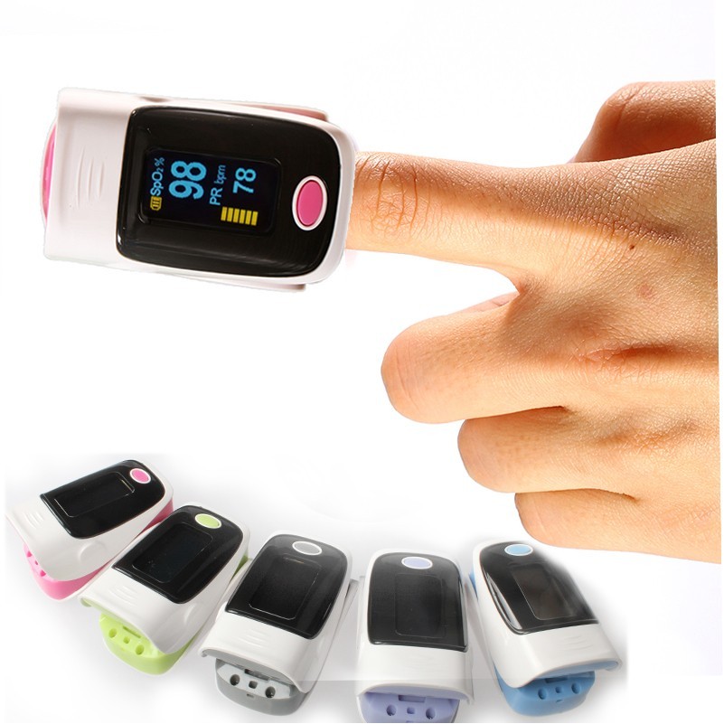 Rechargeable Oxi Meter Screen Fingertip Pulse Oximete 3
