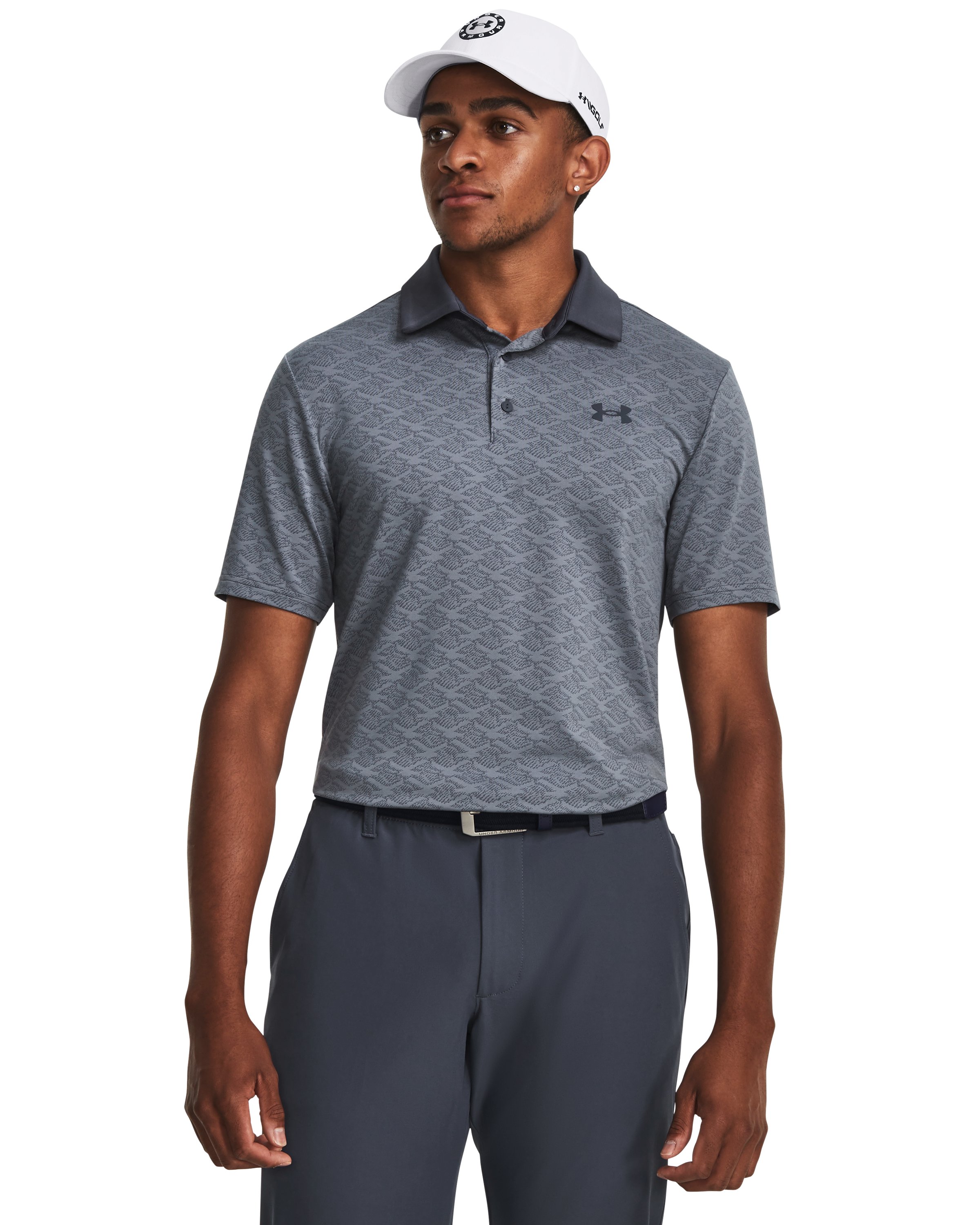 Men's UA Playoff Birdie Jacquard Polo 3