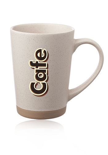 16 oz. Nebula Speckled Clay Coffee Mugs 4