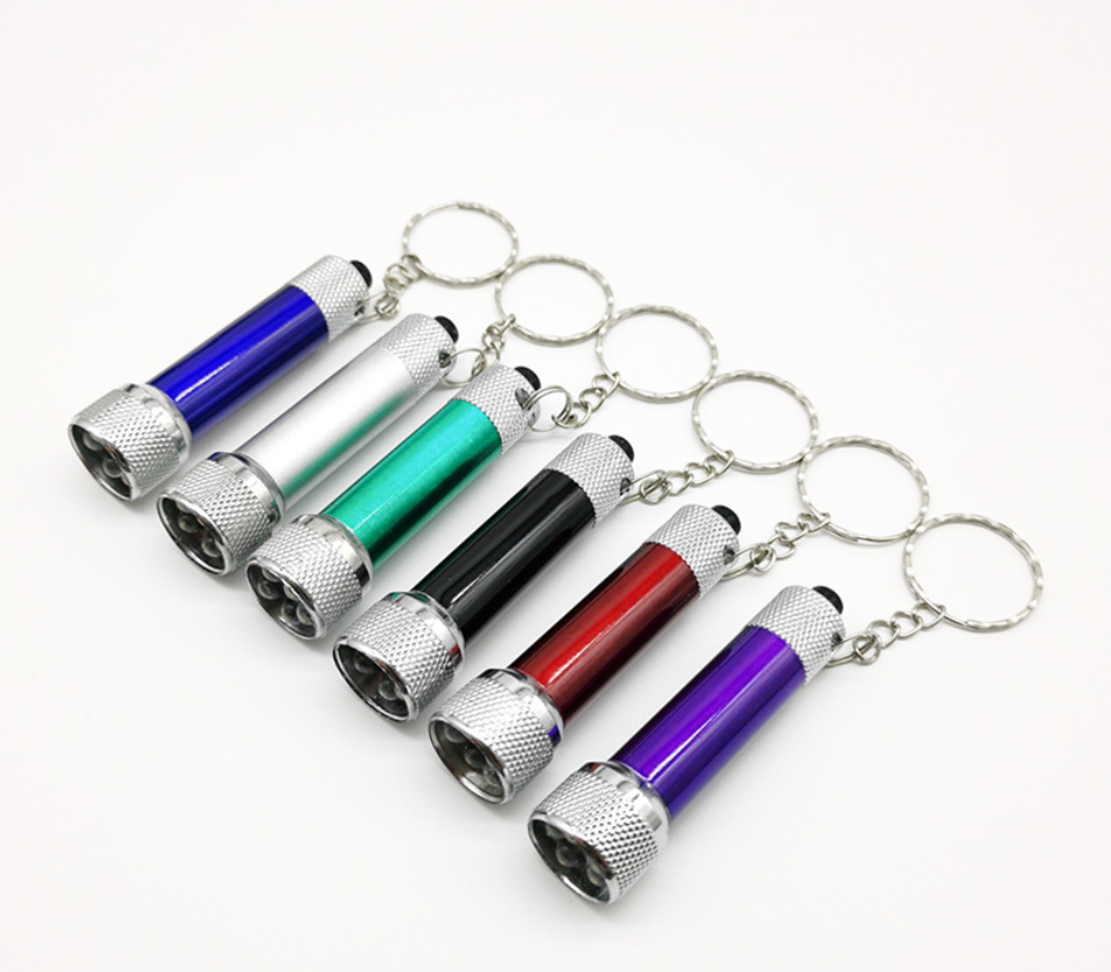 5 Led Aluminum Flashlight Keychain 1
