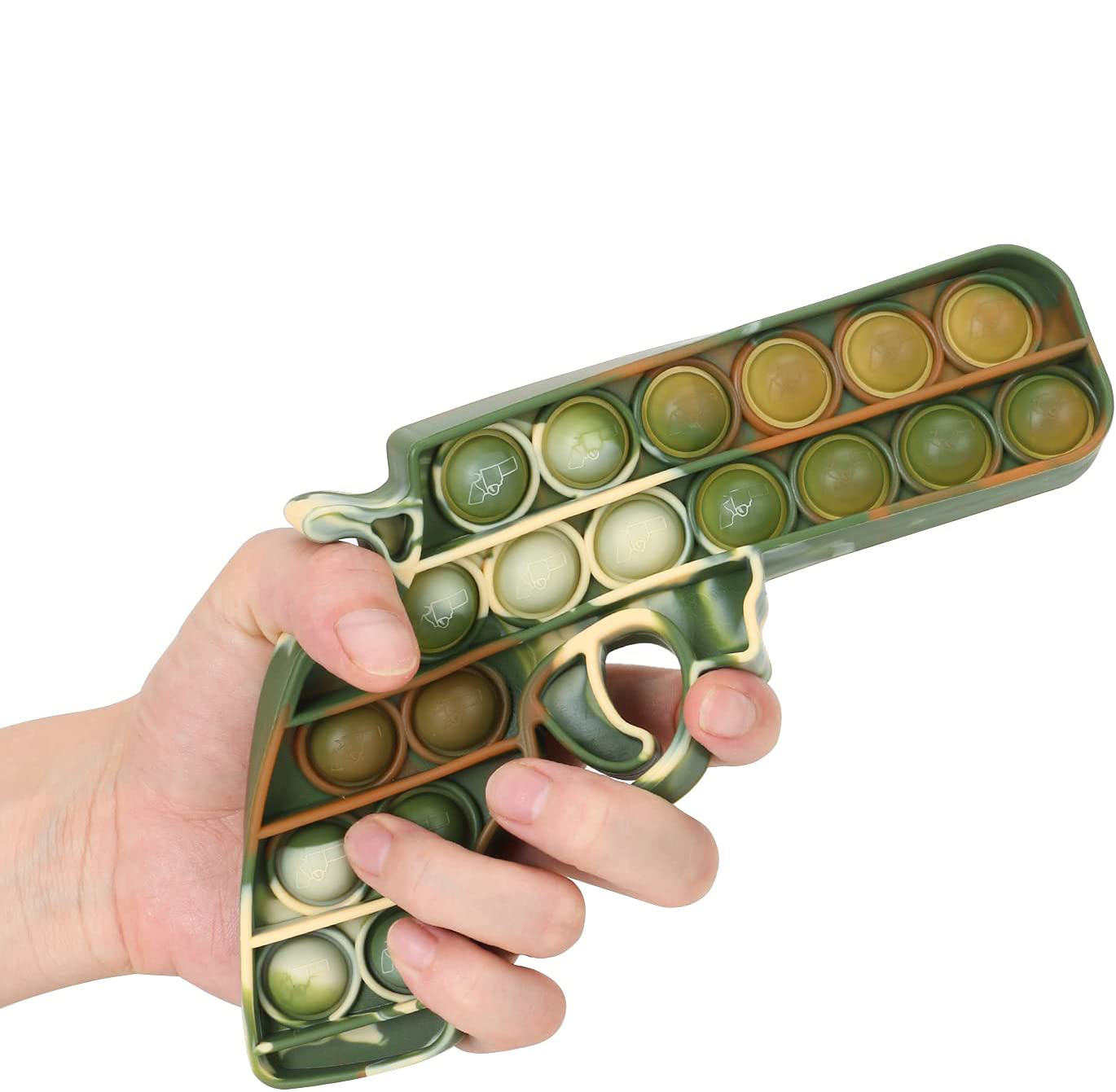 Pop It Fidget Toy - Pistol Shape 9