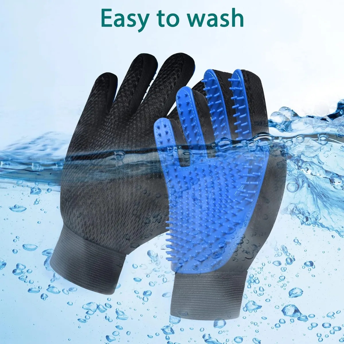 Pet Grooming Glove Hair Remover Brush 4