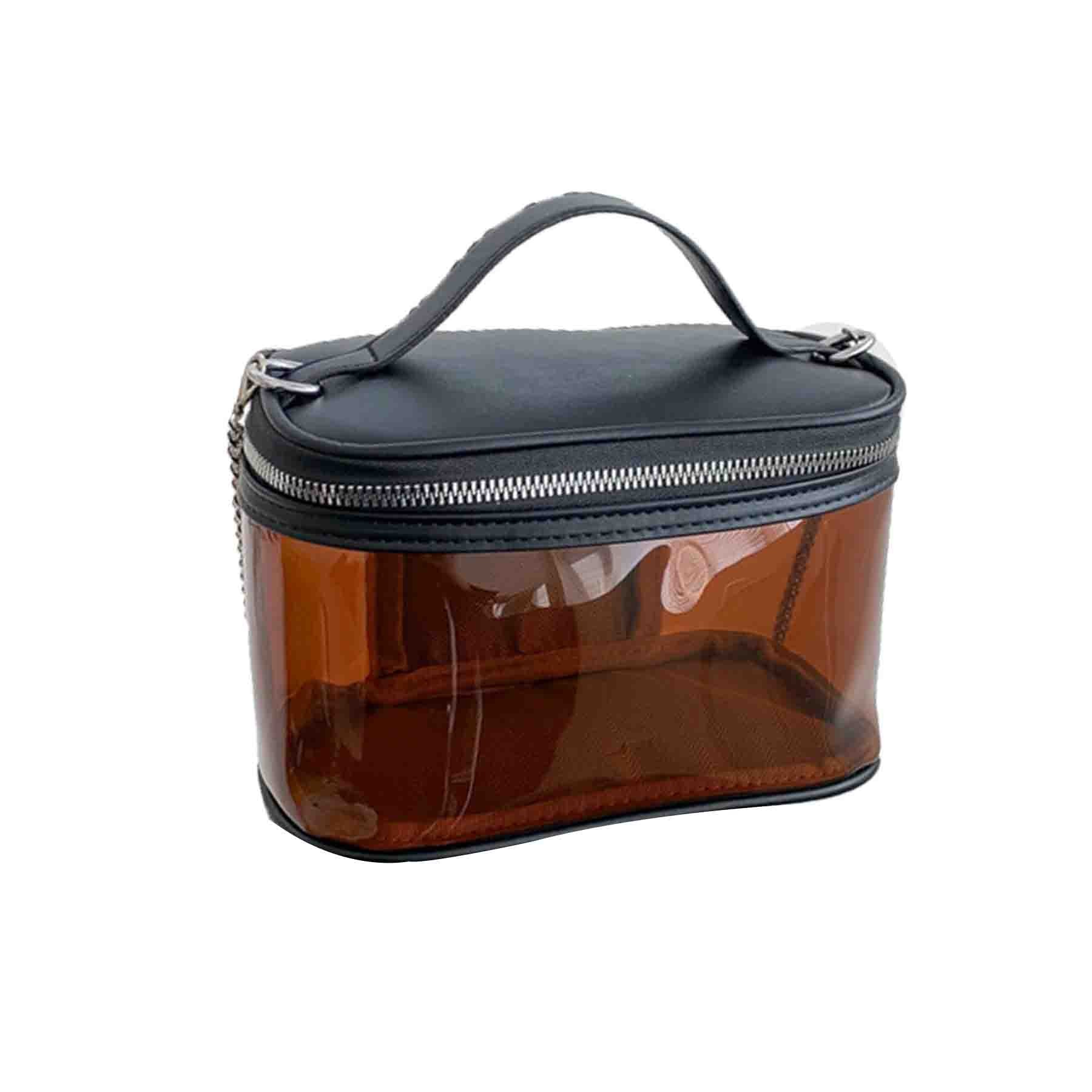 Transparent Makeup Cube Toiletry Bag 4