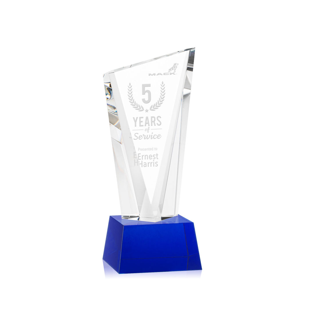 Plymouth Award on Robson Base - Blue 6