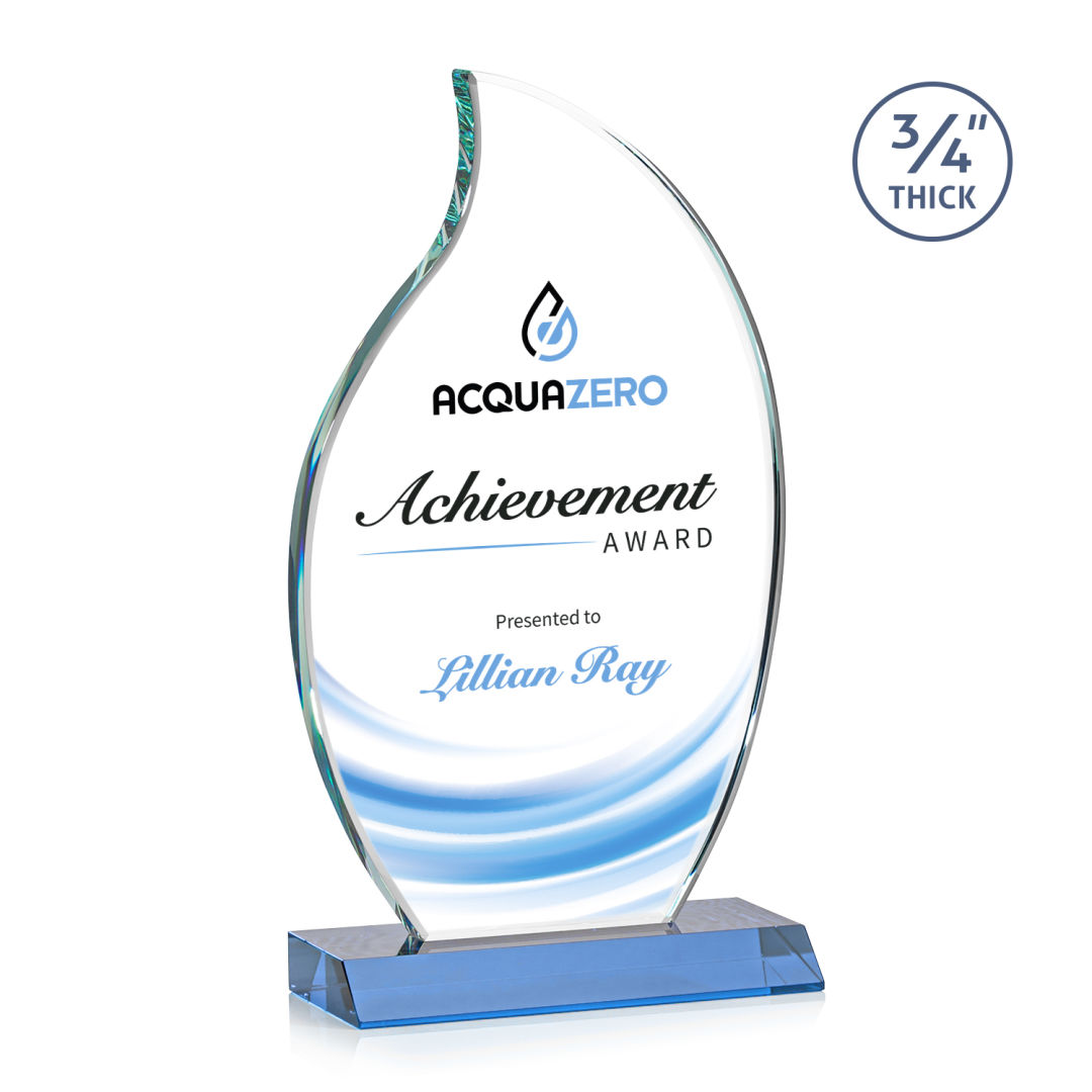 Croydon Flame VividPrint™ Award - Sky Blue
