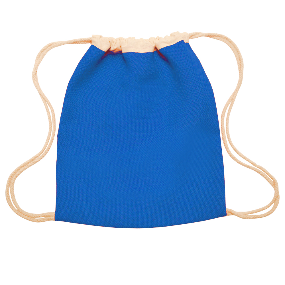Jute Drawstring Backpack Bag - 14" W x 16" H 7