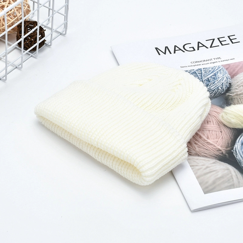 Winter Candy Color Knitted Melon Beanie Cap 4