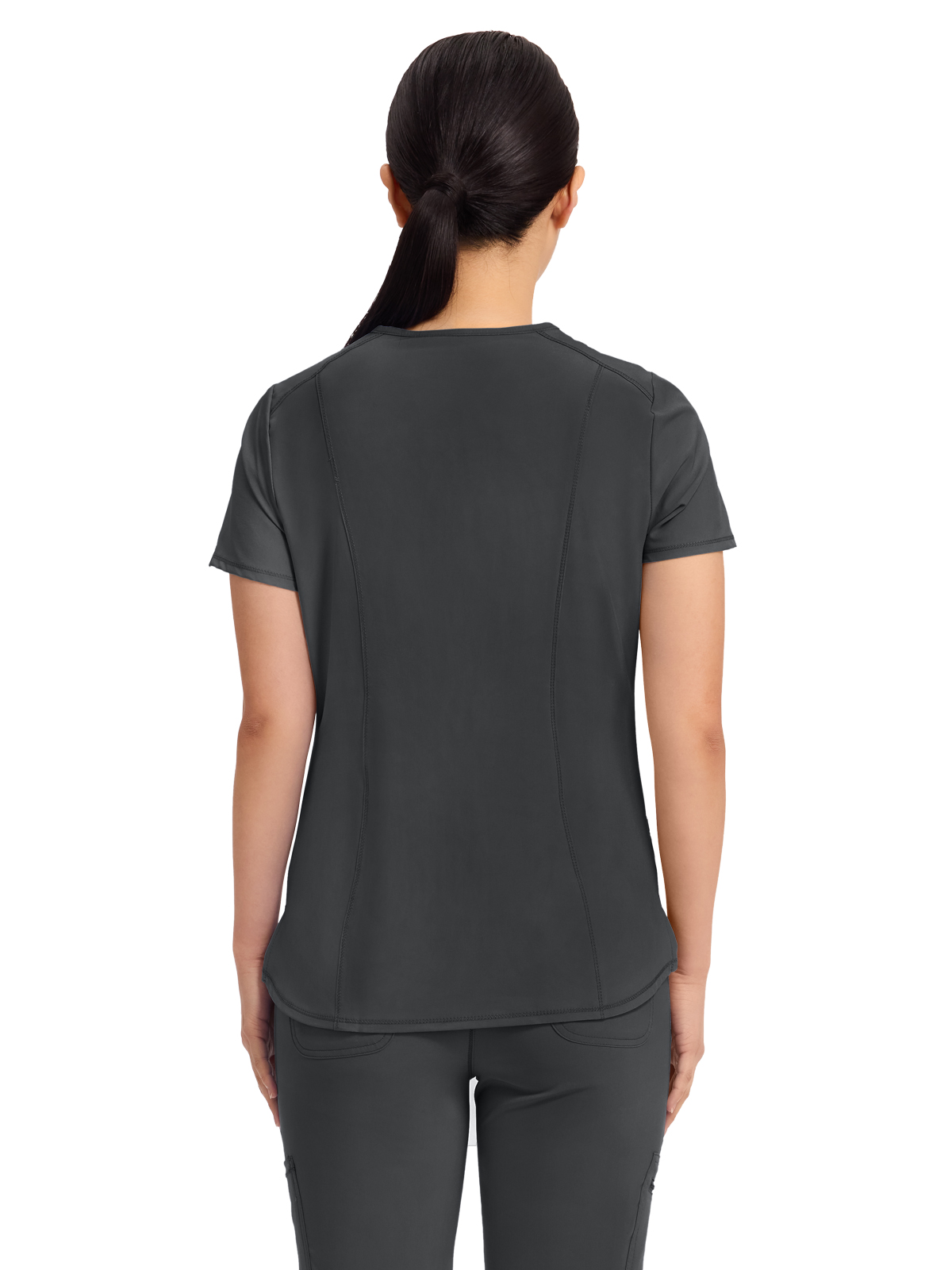 Infinity - Women's 2 Pocket Princess Seams V-Neck Top 36