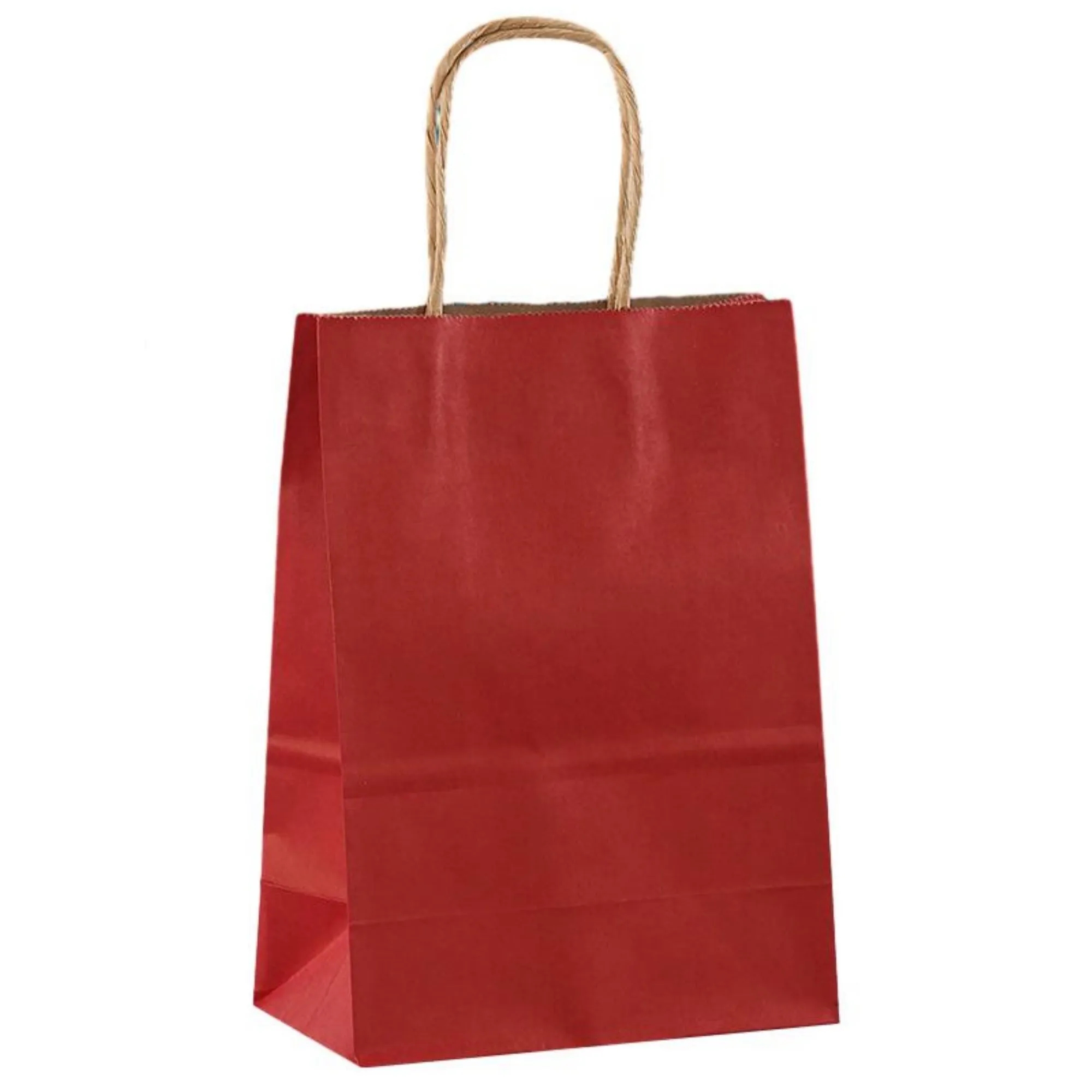 Kraft Paper Shopper Tote Bag MOQ 100PCS 5