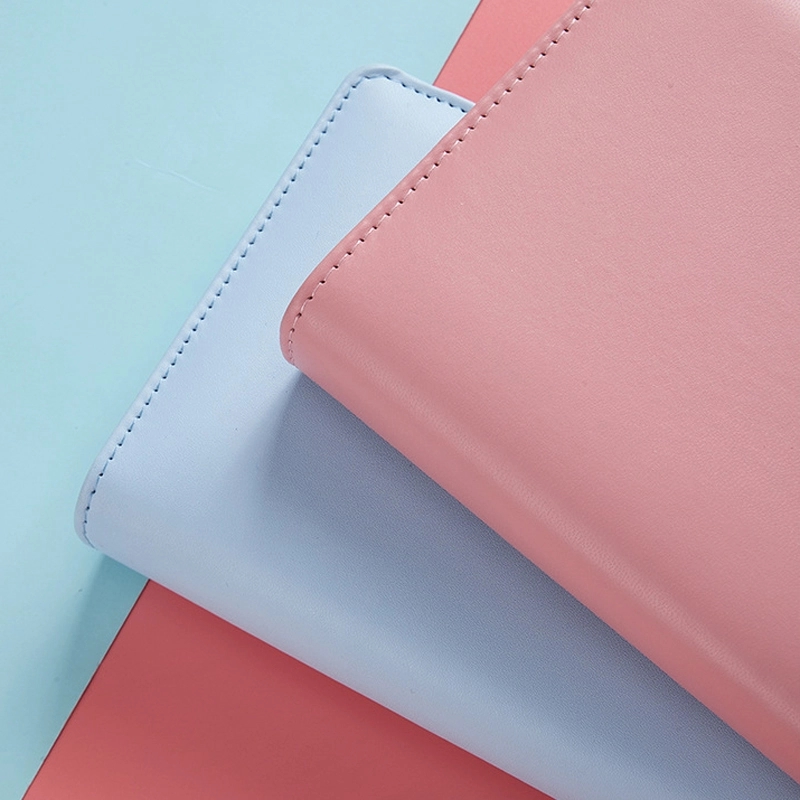 PU Leather A6 Business Travel Journal Diary Binder Notebook 16