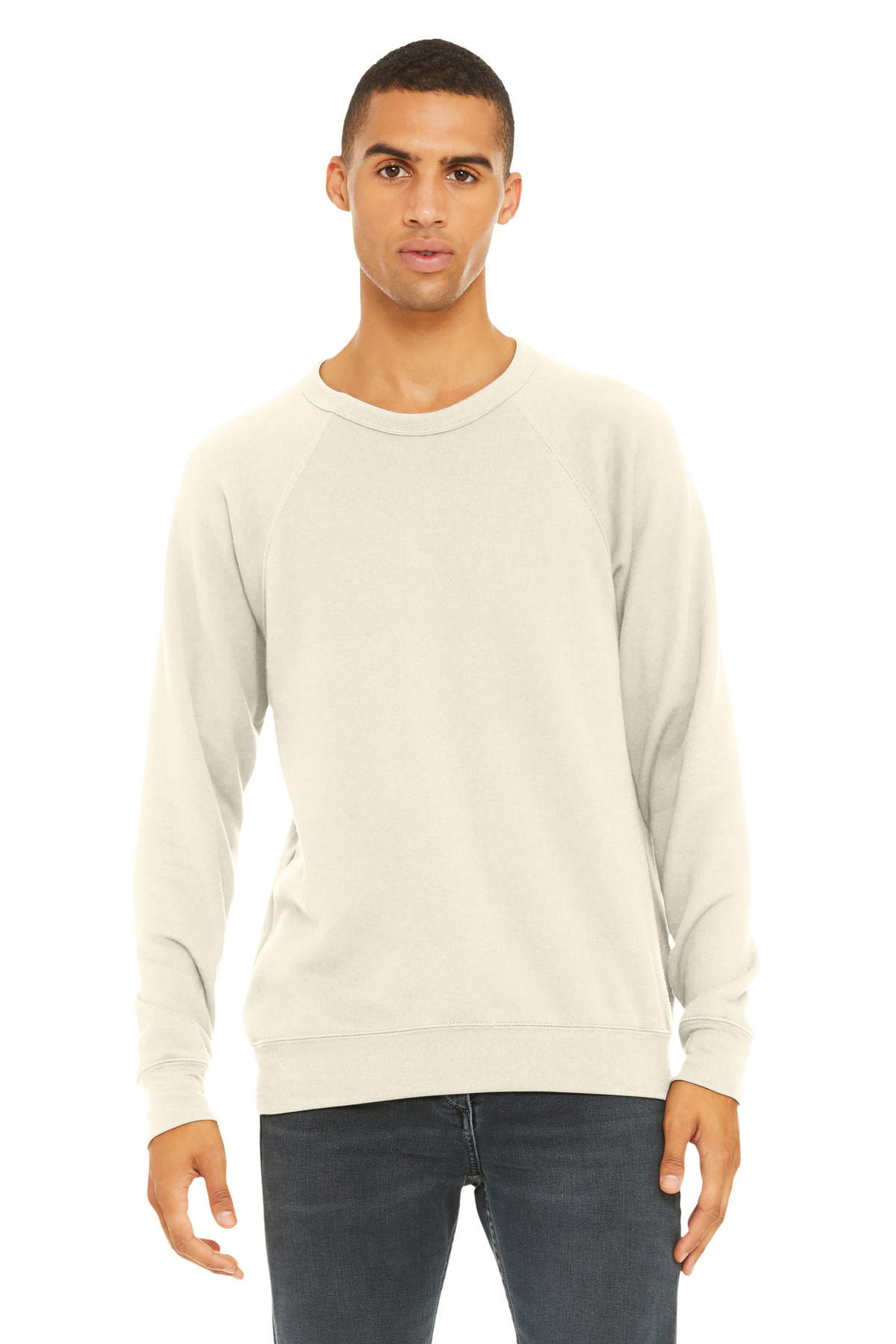 BELLA+CANVAS Unisex Sponge Fleece Raglan Sweatshirt. BC3901 20