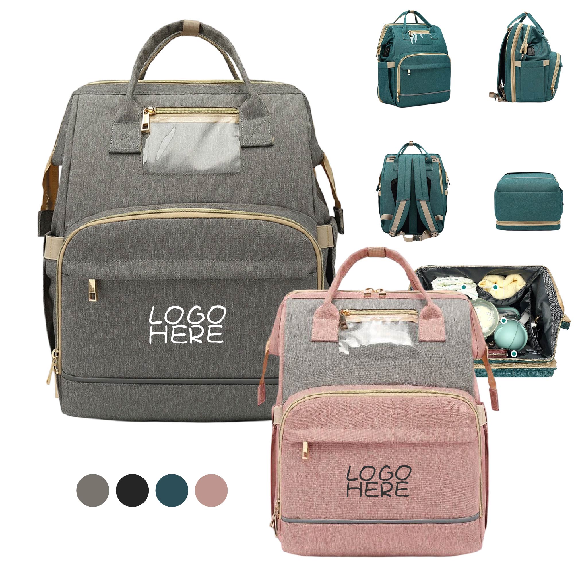 Baby Diaper Backpack 1