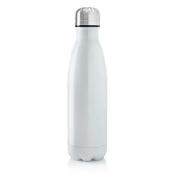 17 oz. Travel Stainless Steel Vacuum Insulated Thermos Bottl, custom water bottle with logo imprint 6
