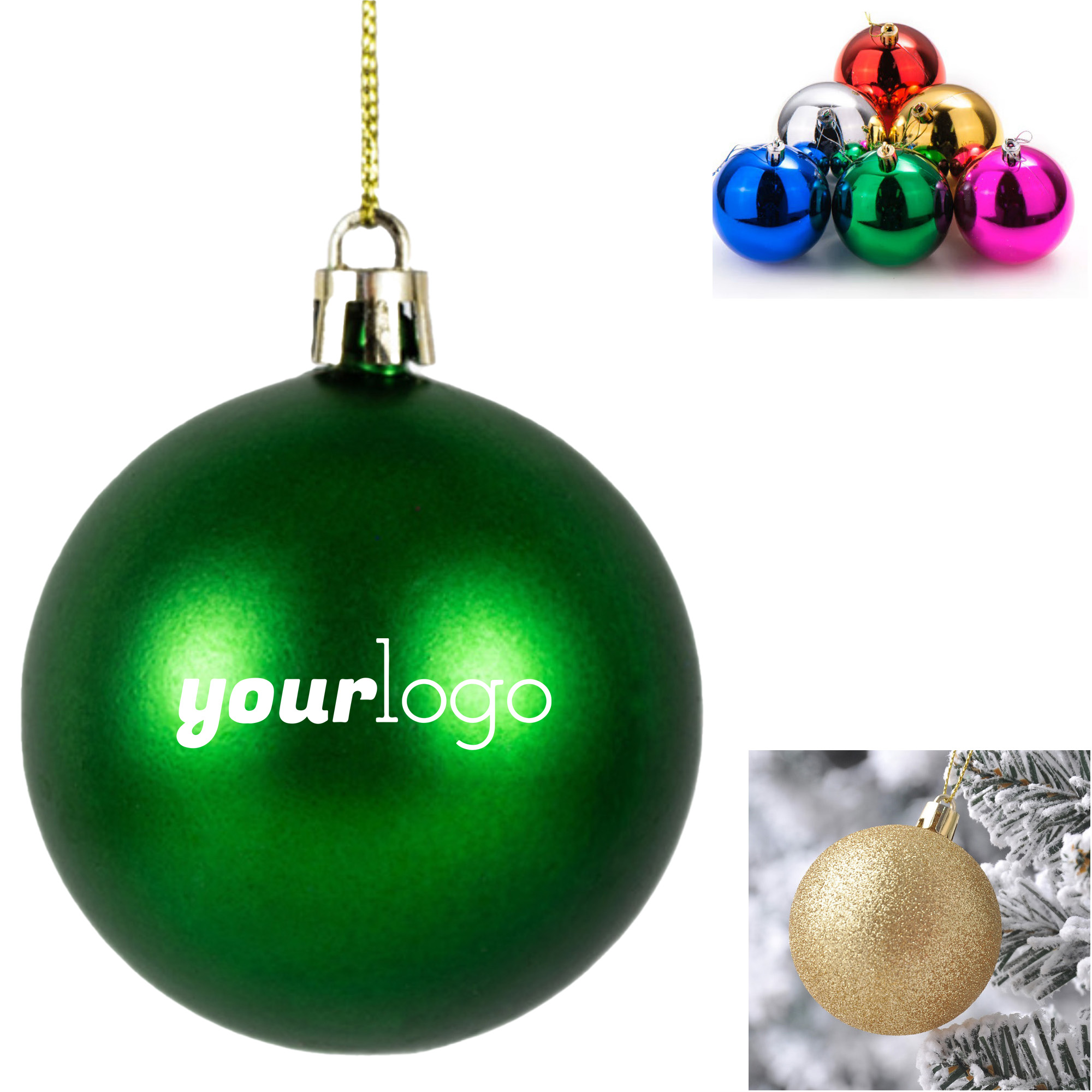 Premium Shatterproof Christmas Tree Ball 3.25" 14