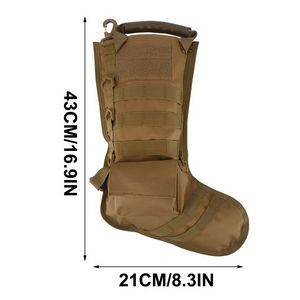 Outdoor Military Nylon Tactical Christmas Stocking 3