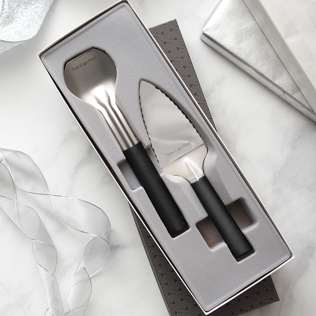 Pie A'La Mode Gift Set w/Black Handle 4
