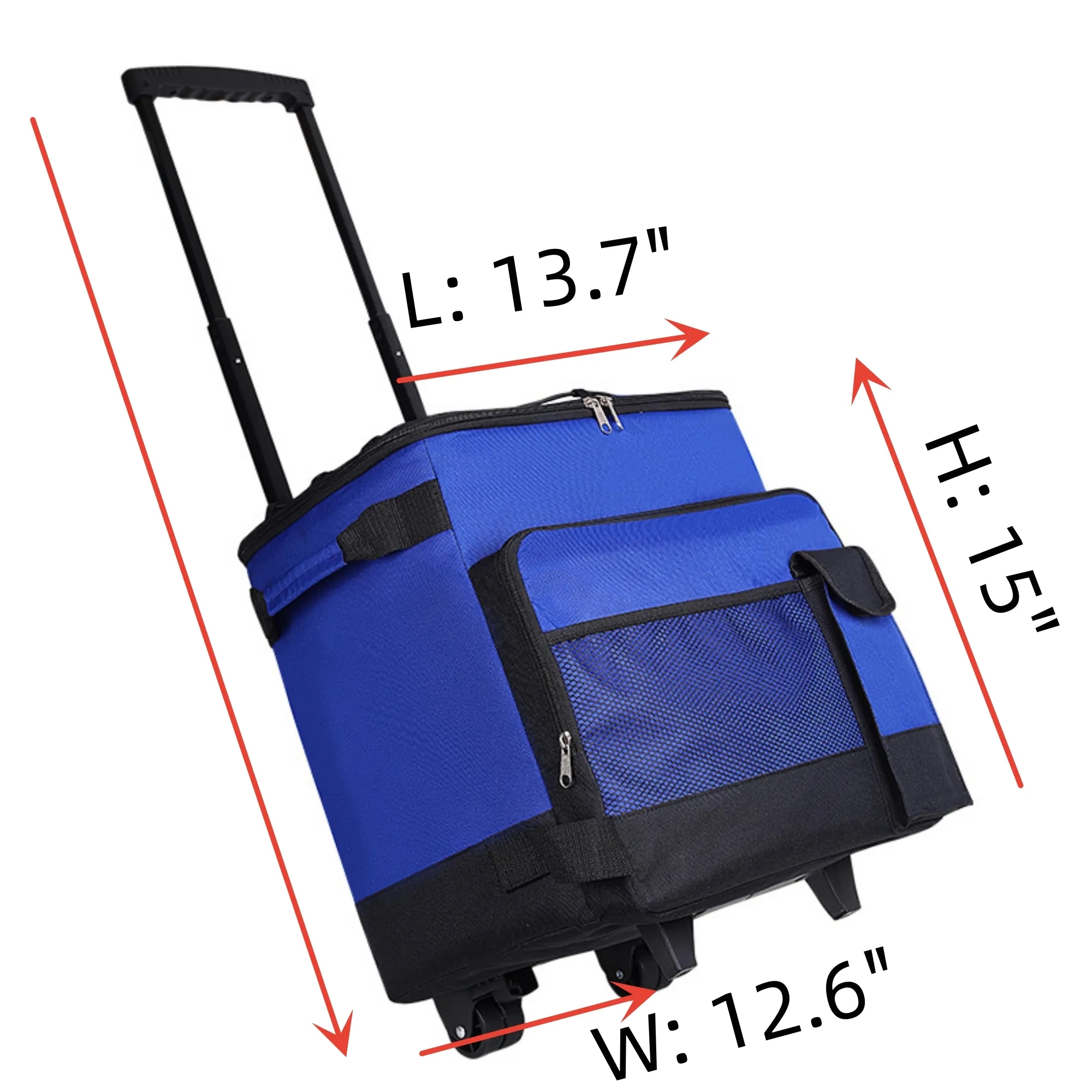 Wheeled Collapsible Cooler Bag With Handle Leakproof MOQ1 2