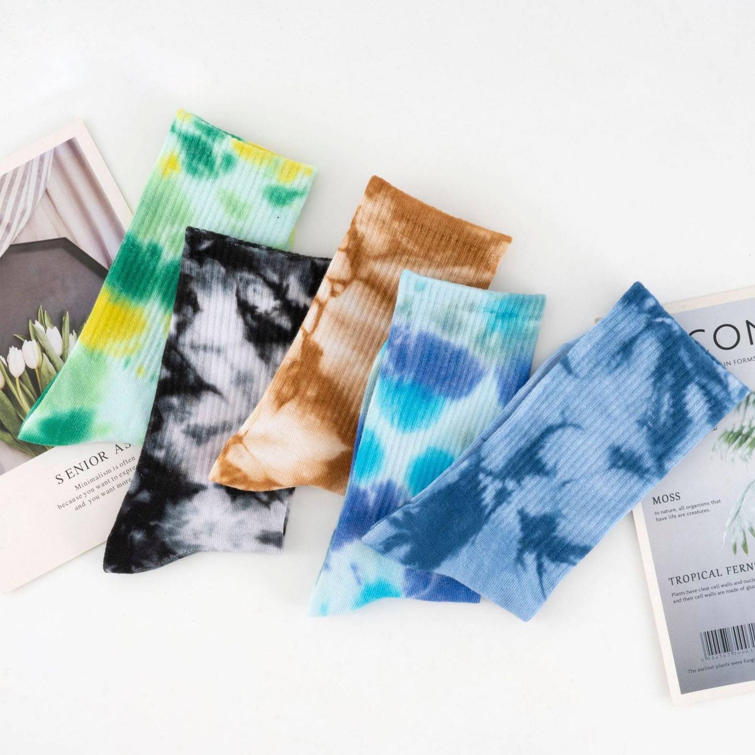 Fashion Tie-dyed Socks 7