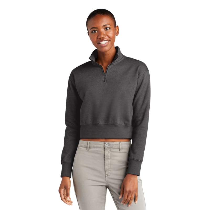 District Women's V.I.T. Fleece 1/2-Zip, custom hoodie or sweatshirt with logo imprint 18