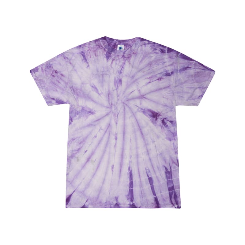 Tie-Dye Adult 5.4 Oz. 100% Cotton Spider T-Shirt 4