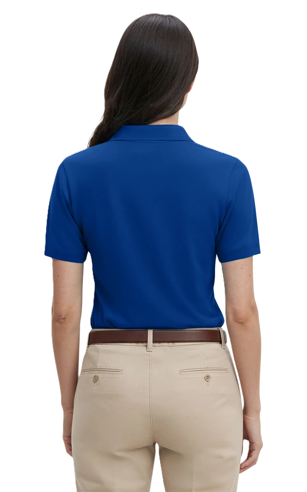 Ladies' Superblend V-Neck Polo 85