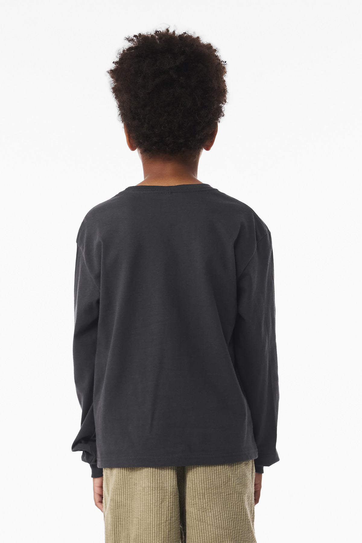 BELLA+CANVAS Youth 6-Ounce Heavyweight Long Sleeve Tee BC3511Y 27